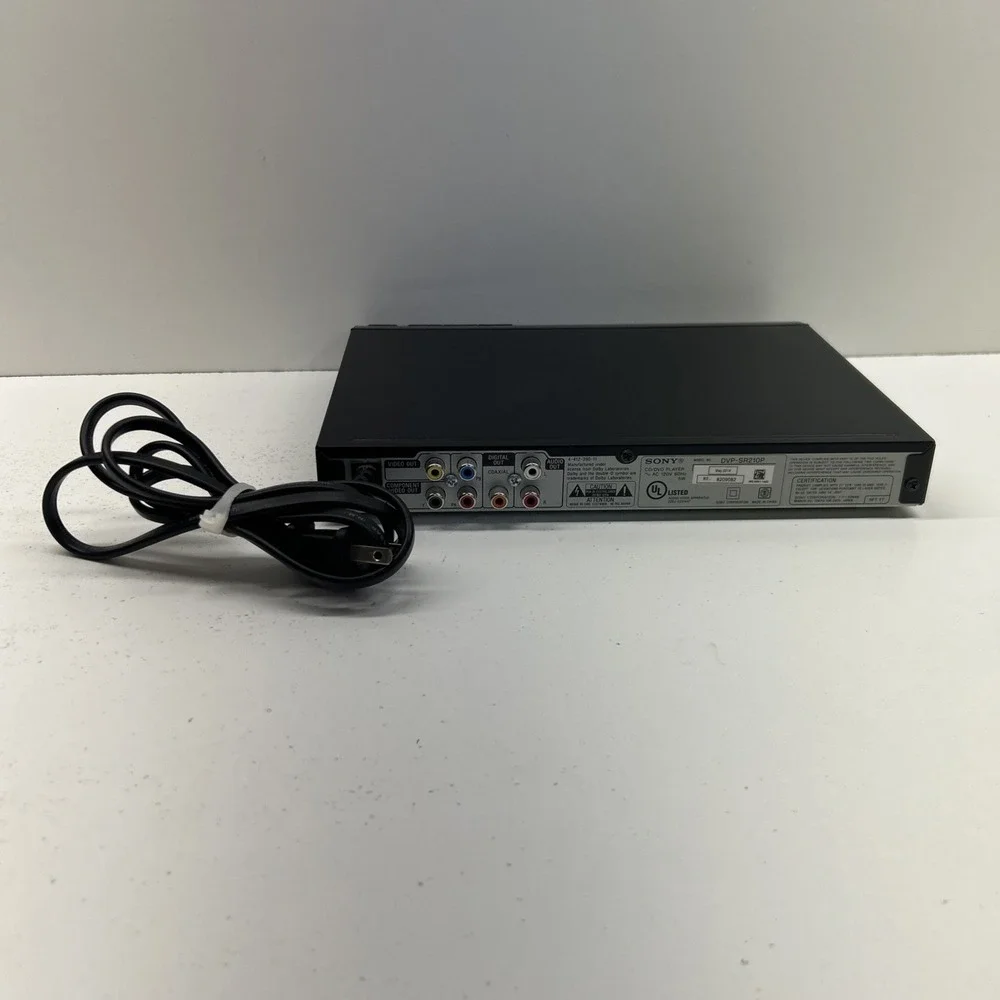 Sony CD DVD Player DVP-SR210P - Tested‎ Works Great - No Remote